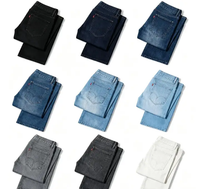 Jeans-9-PACK ONLY $29-Black+Dark Navy+Dark Blue+Medium Blue+Washed Blue+Light Blue+Gray+Charcoal+White